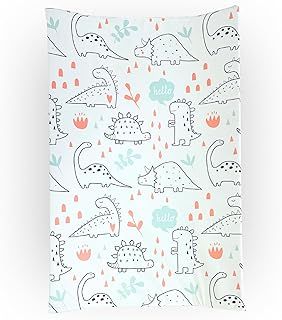 Clair de Lune Dinosaur Anti-Roll Wedge Baby Changing Mat 69 x 44cm