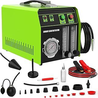 MOTOCOCHE 12V Smoke Tester Automotive EVAP Smoke Machine with Air Pump, Dual Modes Smoke Leak Detector