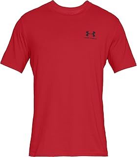 Under Armour Men's Ua Sportstyle Lc Ss Super Soft Men's T Shirt for Training and Fitness, Fast-Drying Men's T Shirt with Graphic (Pack of 1)