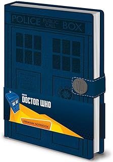 Doctor Who Notebook (Dr Who Tardis Design) A5 Writing Book, Dr Who Journal - Official Merchandise