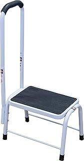 Aidapt Step Stool Platform Support with Soft Grip Handrail and Anti Slip Surface and Rubber Feet Aid