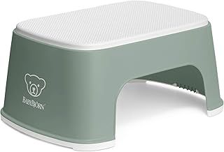 BabyBjörn Step Stool, Deep green/White