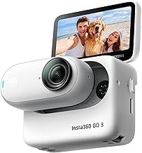 Insta360 GO 3 64GB - The Tiny Mighty 2.7K Waterproof (5M) Action Camera with Action Pod and Flip Screen