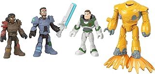 Imaginext Figure Set Disney and Pixar Lightyear Jr. ZAP Patrol Multipack with Buzz Lightyear Toy for Preschool Kids Ages 3+ Years, HGT27
