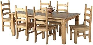 Corona 6'0" Dining Table & 6 Chairs