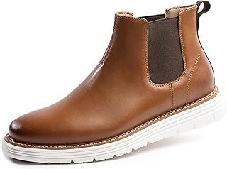 Chelsea Boots Mens Sporty Dress Ankle Boots for Men Fashion and Casual Style, Lightweight Non Slip Rubber EVA Outsole
