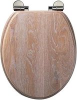Roper Rhodes Traditional Solid Wood Limed Oak Soft Close Seat