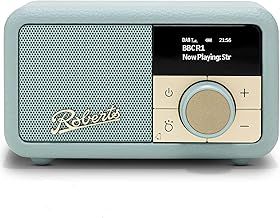 Roberts PETITE2 FM/DAB/DAB+ Digital Radio with Bluetooth - Duck Egg