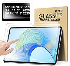 KATUMO【2 Pack】Screen Protector For HONOR Pad X9 11.5 inch HD Clear Scratch Resistant Tempered Glass Film for HONOR Pad X9 11.5 inch
