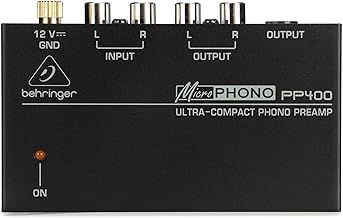 Behringer PP400 Microphono Ultra Compact Phono Preamp