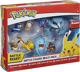 Pokemon Battle 8 Figure Multi Pack (2" & 3")