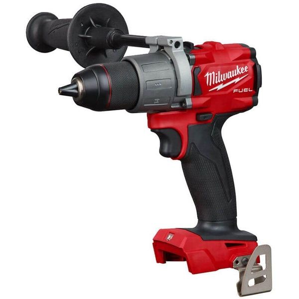 Milwaukee M18 FPD-3-0 18V M18 Li-Ion 1/2" Fuel Percussion Drill Body Only, Battery Powered, Red, 2000 RPM