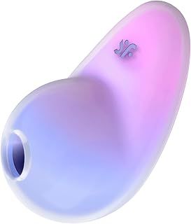 Satisfyer Pixie Dust | 9 cm | Air Pulse Technology | Clitoral Stimulation | 2 Separately Controllable Motors | 11 Pressure Wave Patterns | 12 Vibration Programs | Waterproof (IPX7), Colour:Violet