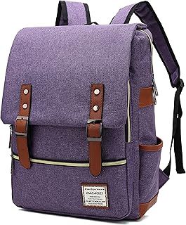 HASAGEI Backpack Vintage Unisex Rucksack Daypack Casual School Travel Laptop Tablet Bags
