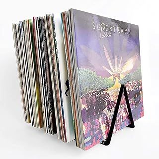 etterr | Vinyl Storage | up to 50 vinyls | 100% Steel | Made in Europe | Vinyl Holder | Vinyl Stand | CD Holder | Record Storage | Vinyl Record Storage | CD Storage | Vinyl Record Stand