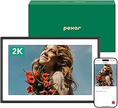 pexar 2K Digital Picture Frame (Powered by Lexar), 11-inch Anti-Glare IPS Touch Screen, Wi-Fi Digital Photo Frame with 32GB Storage for Home, Gifting, Share Photos/Videos via Frameo APP