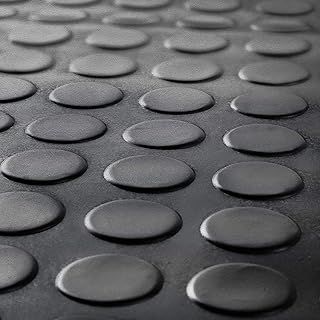 5m x 1.5m | Coin Rubber Garage Flooring Matting | 16 Sizes to Choose from on This Listing | 3mm Thick Floor Mat | A Grade | 16ft 4" x 4ft 9" | 197" x 57 Inches | 500 x 150cm