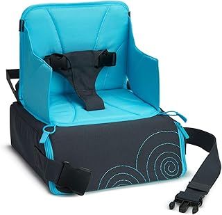 Munchkin Travel Booster Seat, Toddler Feeding High Chair, Transforms into a Portable Carry Bag or Baby Changing Bag, for Baby Boys or Girls