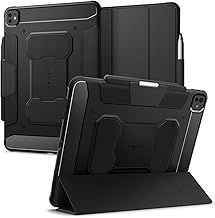 Spigen Rugged Armor Pro Case Compatible with iPad Pro 13 inch M4 (2024) 7th Generation - Black