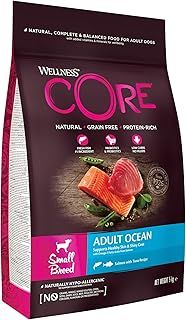 Wellness CORE Small Breed Ocean, 5kg, Salmon & Tuna, Dry Dog Food for Small Breeds, Grain-Free, High Fish Content, Protein-Rich, Supports Healthy Skin & Shiny Coat