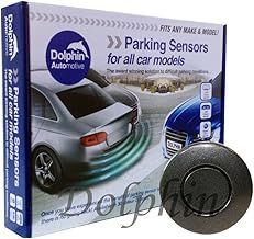 DPS400 Reverse Parking Sensors Auto Express Award Winning 4 Ultrasonic Sensors Kit Audio Alert System Matt & Gloss Black +30 More Colours (Iron Grey)