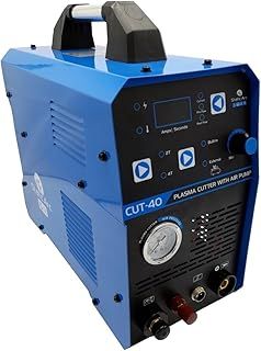 Cut 40 Inverter Plasma Cutter w/INBUILT AIR Compressor Non-Touch Pilot ARC 40A