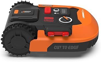 WORX Landroid M700+ WR167E Robot Lawn Mower for medium gardens up to 700m2/Cut to edge Automatic robotic lawn mower with app control, wifi