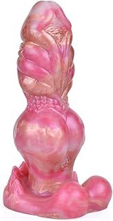 Dildo Sex Toy, Liquid Silicone Alien/Dragon Dildo with Suction Cup