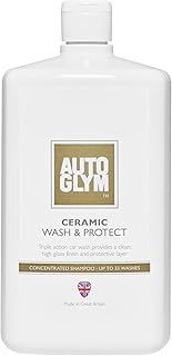 Autoglym Ceramic Wash and Protect, 1 Litre – Triple Action Ceramic Car Shampoo, pH Neutral, Up to 33 Washes - Concentrated Car Wash Soap - Wax Safe for Ceramic Coating - Water Repellent Protection