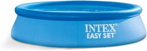 8Ft x 24In Easy Pool Set, 244 cm x 61 cm, Blue