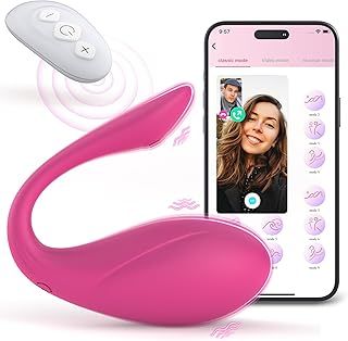 APP Remote Control Vibrator for Women, Sex Toys Wearable Panty Vagina Stimulator Bullet Egg Vibrator with 10 Vibrations, Adult Sex Toys for Women and Couple, Full Silicone Vibrating Ball