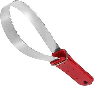 Horse Hair Brush Dual-Sided Shedding Blade Stainless Steel Shedder Scraper Horse Shedding Grooming Tool for Horse (Red)