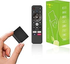 BOXPUT Lemon TV Mini Android TV Box, Android 12.0 TV Box, 2GB RAM 16GB ROM, H618/2.4G/5G Dual WiFi, BT5.4 Quad Core 4K Ultra HD Media Box Media Player Android TV Box Android Box 2024