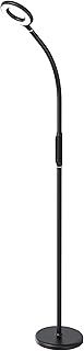 Daylight Multiplex 3-in-1 Lamp: Versatile Lighting for Living Room, Bedroom, Office - 5 Brightness, 3 Colors - Reading, Study, Nail Care - 12W, Black