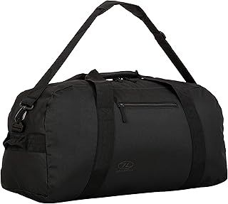Highlander Cargo Duffle Bag - Versatile Canvas Holdall Travel Bag for Gym, Outdoor Adventures, and City Travel - Heavy Duty