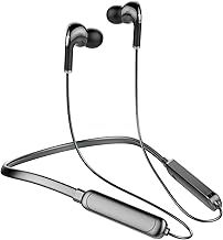Bluetooth Earphones Wired Sport Neckband Bluetooth Headphones for Running IPX Waterproof Sweat Earphones Wireless Bluetooth Earbuds Noise Cancelling for Cycling Workout GYM Home Office Xmas Gifts