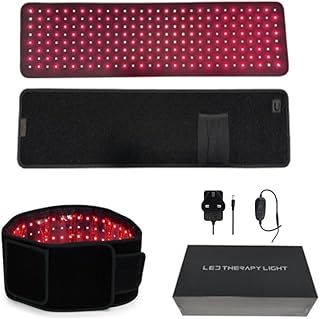 Red Light Belt, 660nm and 850nm Red Light Wrap with Timer Setting, Red Light Lamp