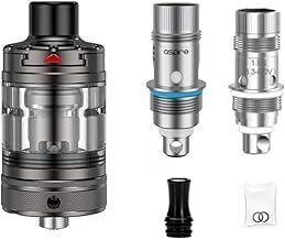 Aspire Nautilus 3 Vape Tank (Gunmetal) - 3 Colours to choose from - Sliding Top Fill, Compatible with all Aspire Nautilus Coils - No Nicotine (Gunmetal)