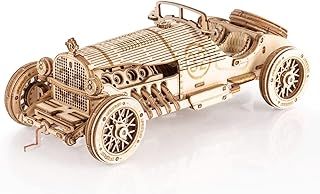 Car Wooden Model Kits for Adults to Build, 3D Wooden Puzzle Car, Vehicle Building Kits, DIY Crafts Kit, Creative Gift for Christmas