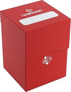 Gamegenic 100-Card Deck Holder, Red,GGS25034ML