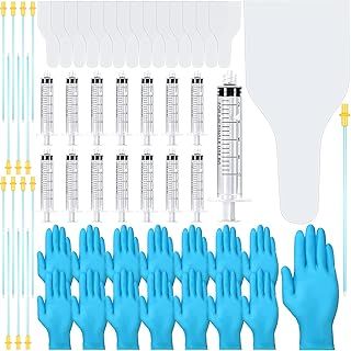 Weewooday 15 Set AI Artificial Insemination Dog Breeding Kit Disposable Canine Artificial Insemination Dog Semen Collection Bag Pet Supplies (Blue,20 cm)