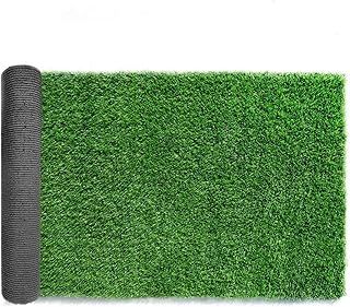 LITA Premium Synthetic Artificial Grass Turf 10mm Pile Height, High Density Fake Faux Grass Turf, Natural and Realistic Looking Garden Pet Dog Lawn(1mx5m)