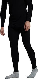 Mountain Warehouse Mens Merino Thermal Base Layer Trousers - Lightweight Pants, Antibacterial, Breathable Bottoms - for Camping in Winter