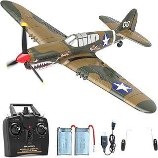 RC Plane for Beginners, 4CH Remote Control Plane WWII A6M Zero with Xpilot Stabilization System, One Key Aerobatic, 2.4GHZ RC Airplane for Adults Kids（761-15）