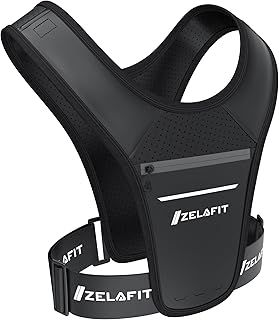 Running Vest Phone Holder - Adjustable Reflective Running Phone Holder with Waterproof Phone Pouch and Key Holder - Perfect Lightweight Running Accessories