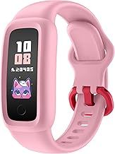 BIGGERFIVE Vigor 2 Fitness Tracker Watch for Kids Girls Boys Ages 5-12, Activity Tracker, Pedometer, Heart Rate Sleep Monitor, IP68 Waterproof Calorie Step Counter Watch, Alarm Clock, Great Kids Gift