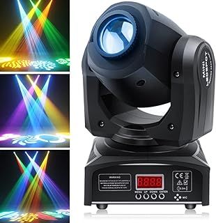 Moving Head Stage Light LED RGB Disco Light dmx512 Moving Heads Wash Spot Beam Lights Lamp for Party Bar DJ Club Christmas Halloween Wedding Birthday