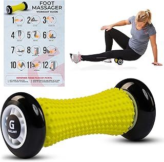 Gallant® Foot Massager for Plantar Fasciitis Treatment, Deep Tissue Muscle Massage Roller for Foot Pain, Arch Support & Circulation Boost Foot Roller– Portable Feet Massager for Home, Office & Gym Use