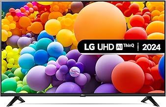 LG 50UT73006LA 50-Inch 4K UHD Smart TV, α5 AI Processor Gen7, Freeview Play and Amazon Alexa, 60Hz, Ashed Blue [Model 2024]