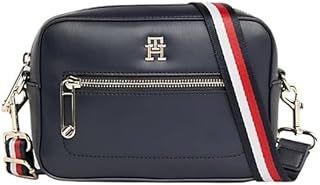 Tommy Hilfiger Women's Iconic Tommy Camera Bag Corp Aw0aw15864 Crossovers, One Size